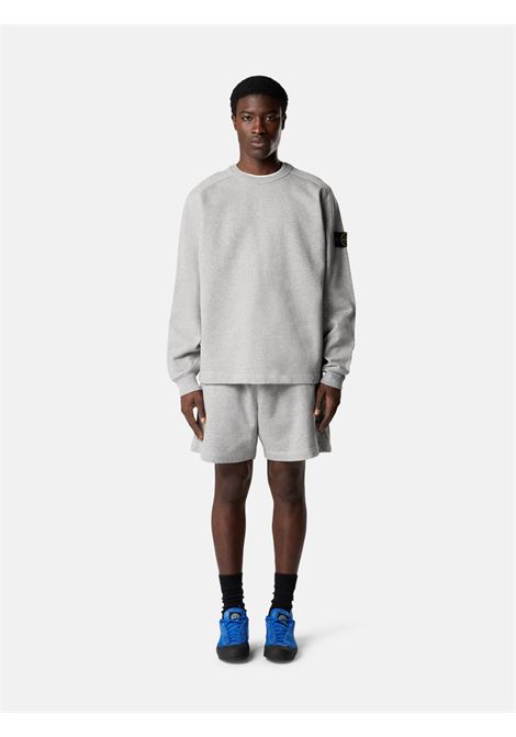 felpa 6100022 uomo grigia STONE ISLAND | L1S15 6100022 S0329V0M64